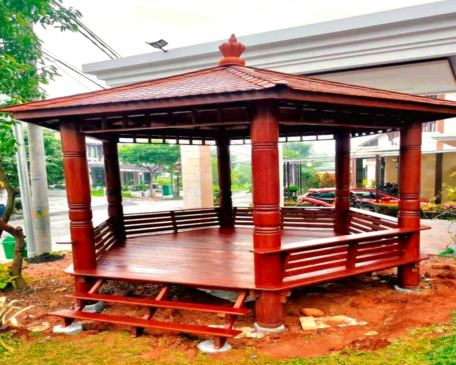 tukang taman saung gazebo